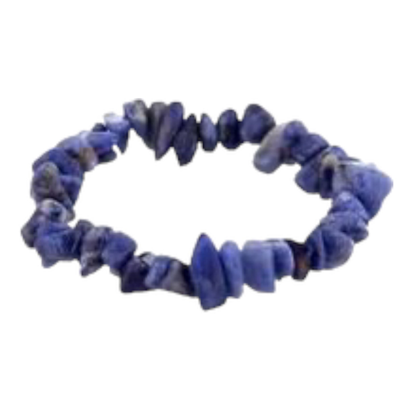 Handmade Sodalite Natural Stone Stretch Bracelet